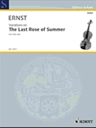 The Last Rose of Summer by Ernst Wilhelm for