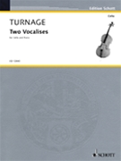 2 Vocalises (2000-2001) by Turnage Mark-Anthony for