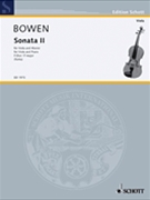 Sonata II - Nr2 F-dur (fk) by Bowen for Viola and Piano
