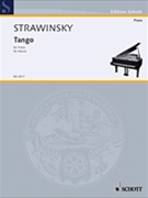Tango (1940) by Stravinsky Igor for Piano