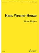 Kleine Elegien for Old Instruments by Henze Hans Werner - Parrott Andrew - for Score