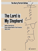The Lord Is My Shepherd by Partch Harry for