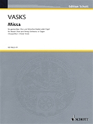 Missa by Vasks Peteris for SATB