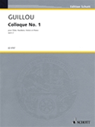 Colloque No. 1 Op. 2 by Guillou Jean for Score and Parts