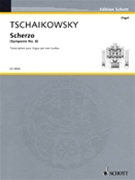 Scherzo by Tchaikovsky Pyotr Ilyich - Guillou Jean - for Organ