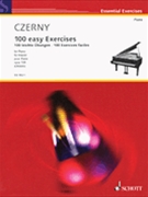 Op 139 100 Easy Exercises by Czerny Carl for Piano