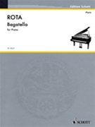 Bagatella by Rota Nino for Piano