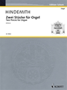 Two Pieces For Organ by Hindemith Paul for Organ Solo