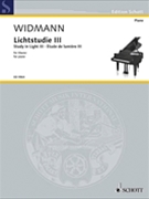 Widmann Lichtstudie 3 Pno by Widmann for Piano