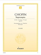 Impromptu Op. 29 in A-flat Major by Chopin Frederic for
