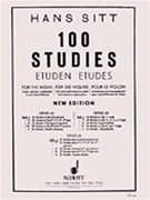 100 Studies Op. 32 Book 1 by Sitt Hans for Violin Method