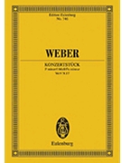 Piano Concerto in F Minor Op. 79 by Weber Carl Maria von for Study Score