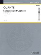Fantasias & Caprices by Quantz Johann Joachim - Heyens Gudrun - for Recorder C