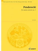 De Natura Sonoris 1 by Penderecki Krzysztof for