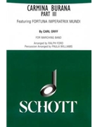 Carmina Burana Part 3 by Orff Carl - Ford Ralph - for Marching Band (Pt 3)