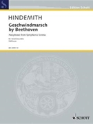 Geschwindmarsch Trumpet 1 by Hindemith Paul for Parts