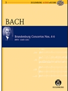 Brandenburg Concertos #4-6 by Bach Johann Sebastian for Mini Score