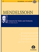 Violin Concerto In E Minor by Mendelssohn Felix for Mini Score