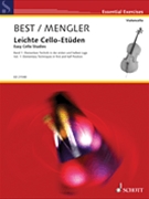 Easy Cello Studies Volume 1 Elementary Technique in the First and Half Position by Various - Mengler W / Best H - for Cello Method