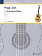 12 Concert Etudes Op. 41 by Wolters Burkhard for