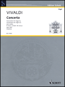 Concerto Op. 26/9 in D minor by Vivaldi Antonio Lucio - Guillou Jean - for Organ Solo
