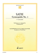 Gymnopedie No. 1 by Satie Erik - Birtel Wolfgang - for Alto Saxophone and Piano