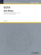 Ave Maria by Rota Nino for Trio w/ Organ