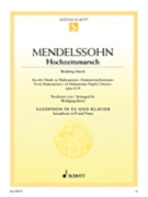 Wedding March from A Midsummer Night's Dream Op. 61/9 by Mendelssohn Felix - Birtel Wolfgang - for Eb Sax