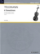 6 Sonatinas by Telemann Georg Philipp - Birtel Wolfgang - for Viola Solo