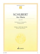 Ave Maria Op. 52/6 by Schubert Franz - Birtel Wolfgang - for Viola Solo
