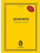 Symphonia Serena by Hindemith Paul for Study Score