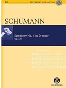 Symphony No. 4 in D minor Op. 120 by Schumann Robert for Study Score