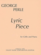 Lyric Piece (score And Part) by Perle George for
