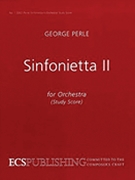 Sinfonietta Ii (study Score) by Perle George for