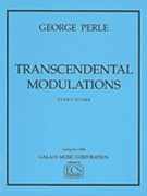 Transcendental Modulations (study Score) by Perle George for