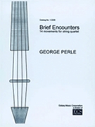 Brief Encounters (study Score) by Perle George for