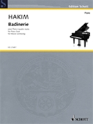 Badinerie For Piano 4 Hands by Naji Hakim for Piano FOR