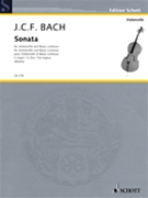Sonata in G Major by Bach Johann Christoph Friedrich - Mohrs Rainer - for Score and Parts