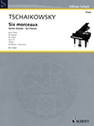 6 Pieces Op. 51 by Tchaikovsky Pyotr Ilyich for Piano