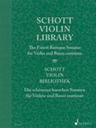 Schott Violin Library - The Finest Baroque Sonatas by Various for