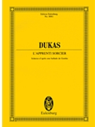 The Sorcerer's Apprentice Orchestra Study Score by Dukas Paul for Study Score