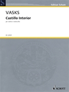 Castillo Interior Violin And Cello Score And Parts by Vasks Peteris for Score and Parts