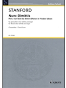 Nunc Dimittis Op. 115 - Herr nun lässt du deinen Diener in Frieden fahren by Stanford Sir Charles Villiers for SATB