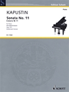 Sonata No. 11 Op. 101 For Piano by Kapustin for Piano