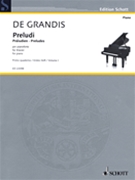 Preludi Band 1 (preludes Volume 1) Piano Solo by Grandis Renato de for Piano