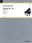 Sonata No. 16 Op. 131 by Kapustin Nikolai for Piano