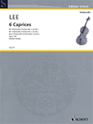 6 Caprices Op. 109 by Lee Sebastian for Cello Solo