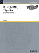 Tripartita Op. 103e Sco/pts 9 Brass Instruments & Timpani by for Brass and TI