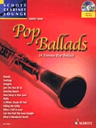 Pop Ballads 14 Famous Pop Balads Clarinet/cd by - Rudolf Mauz - for Score and