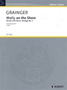 Molly On The Shore For String Quartet (1907) by Grainger Percy Aldridge for Score and Parts